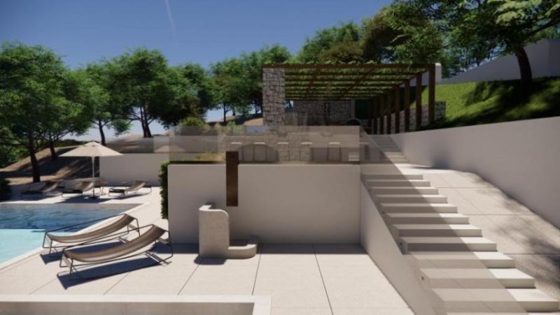 Asomatos Kreta, Asomatos: Neubau-Projekt! Luxusvilla mit Swimmingpool zu verkaufen Haus kaufen